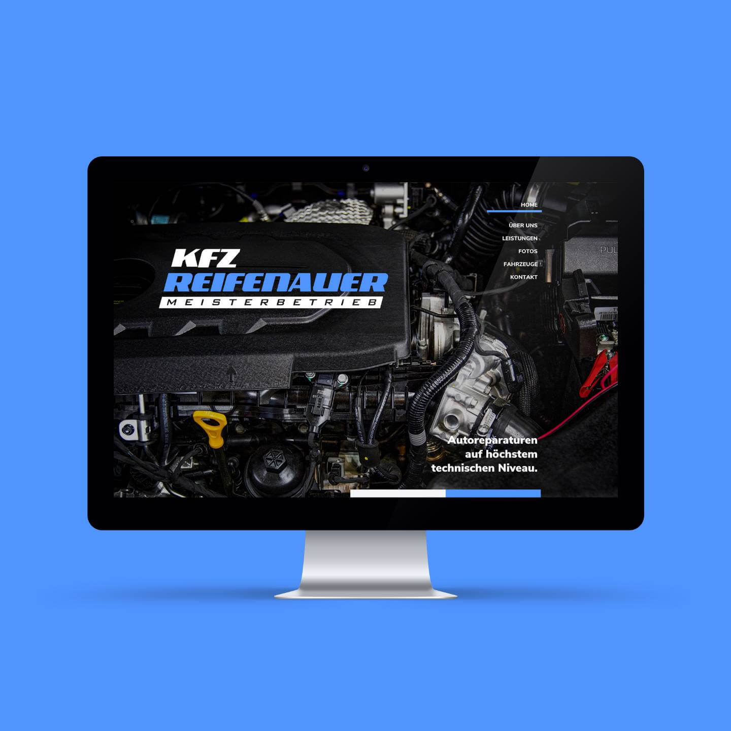 KFZ Reifenauer Web Design